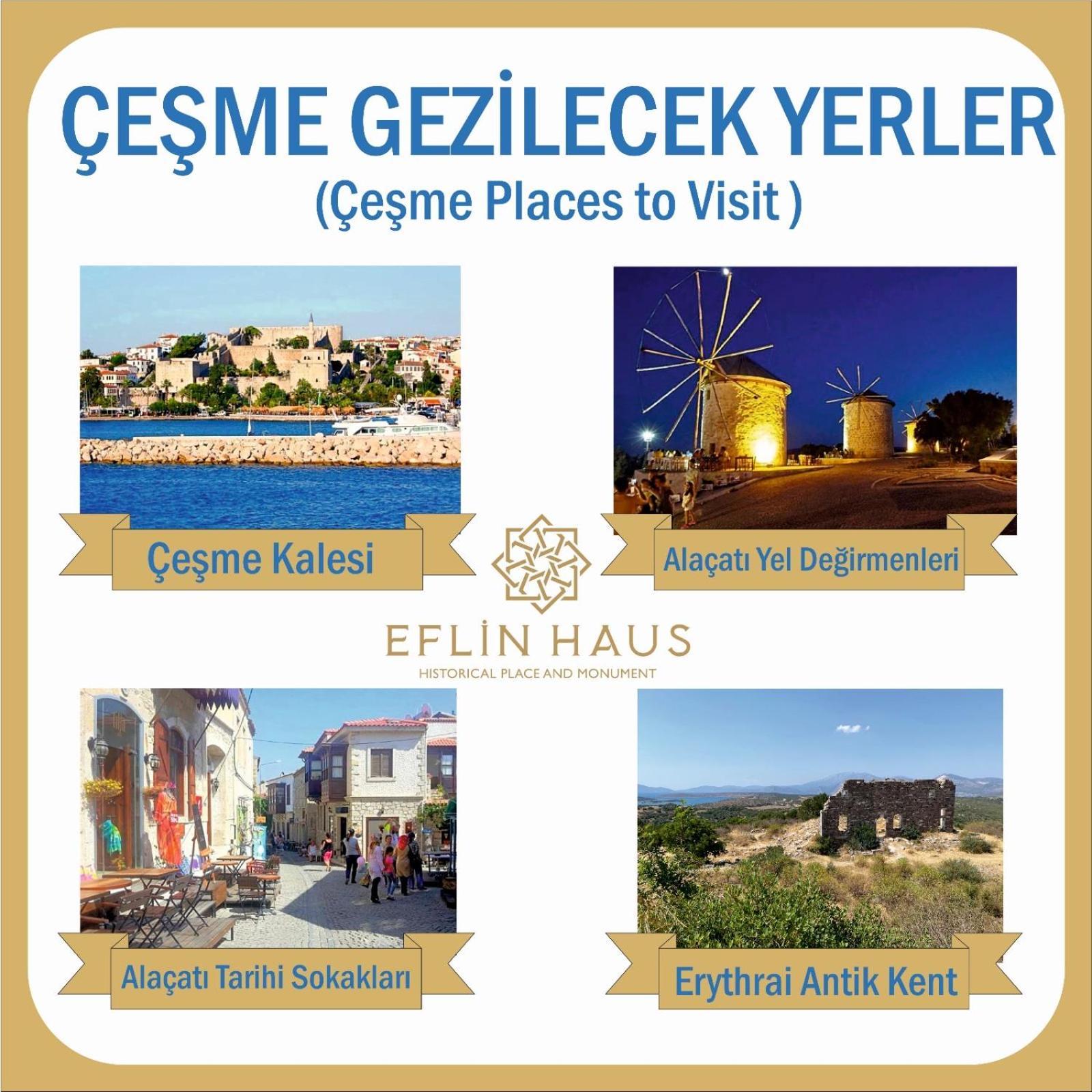 Eflin Haus Historical Place & Monument Çeşme Exterior photo